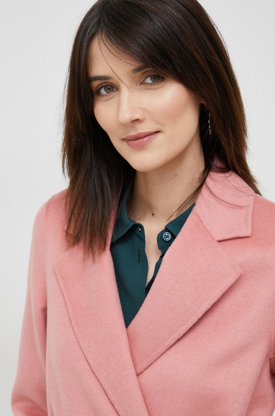 Pennyblack cappotto con aggiunta di lana rosa 20110223