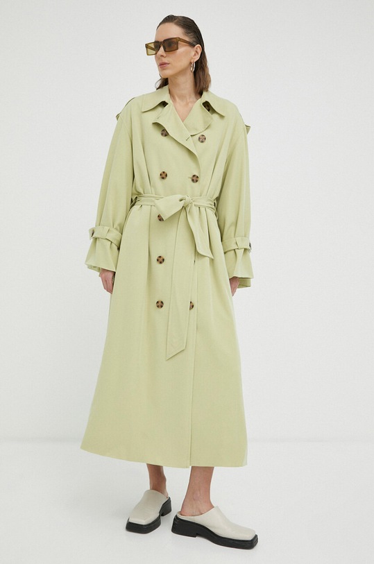 By Malene Birger trencz Q71584003 zielony SS23