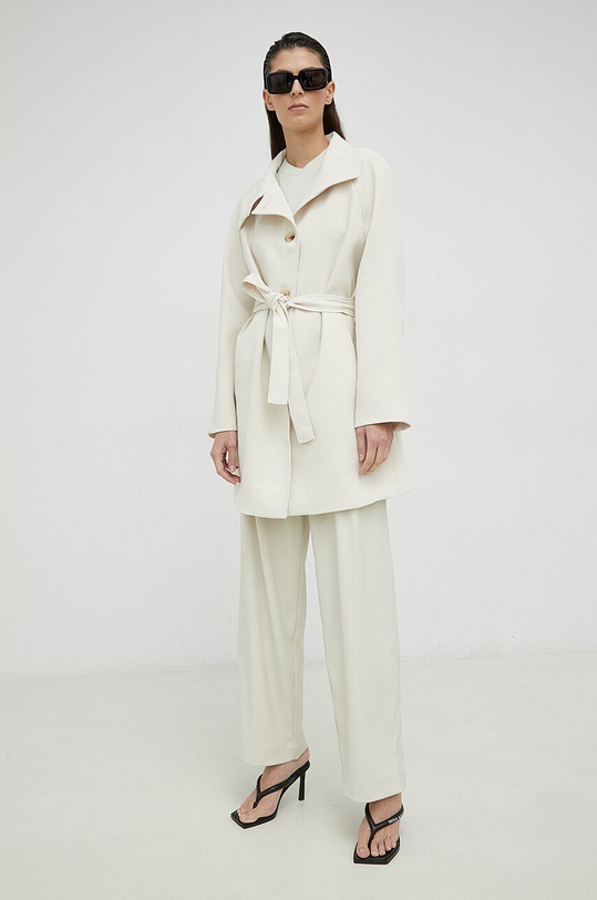 Bruuns Bazaar płaszcz BBW3274 beżowy SS23