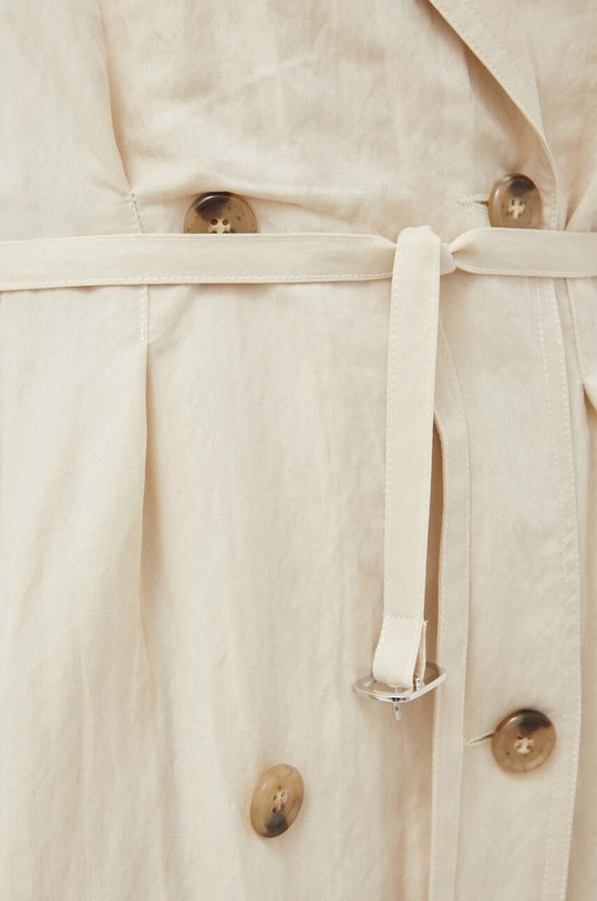 Trench kabát Samsoe Samsoe F23100046 béžová