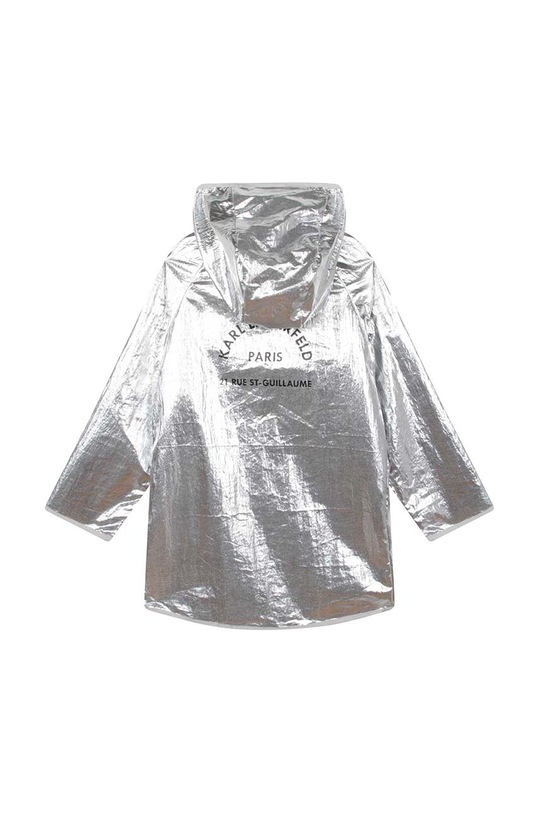 Karl Lagerfeld geaca reversibila pentru copii Z16149.156.162 argintiu