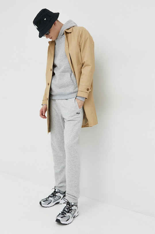 Abercrombie & Fitch płaszcz KI132.3043.410 beżowy SS23