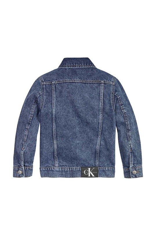Calvin Klein Jeans kurtka jeansowa dziecięca IU0IU00381.PPYX granatowy SS23