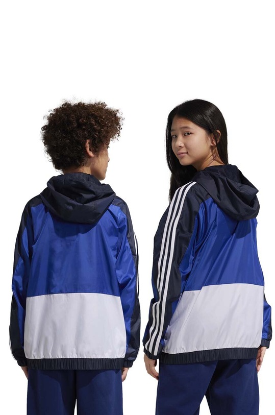 adidas kurtka dziecięca U 3S CB WB HR6325 granatowy