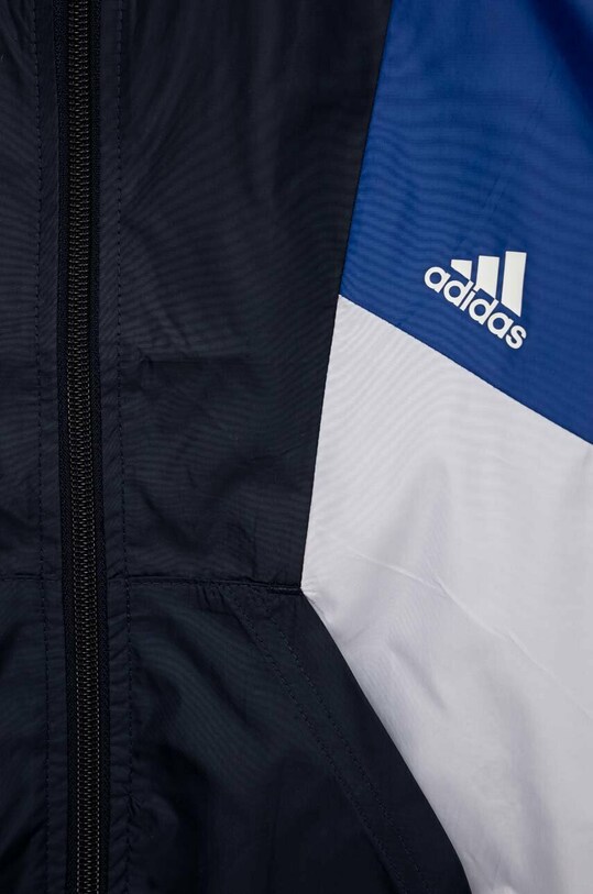 Dětská bunda adidas U 3S CB WB námořnická modř HR6325