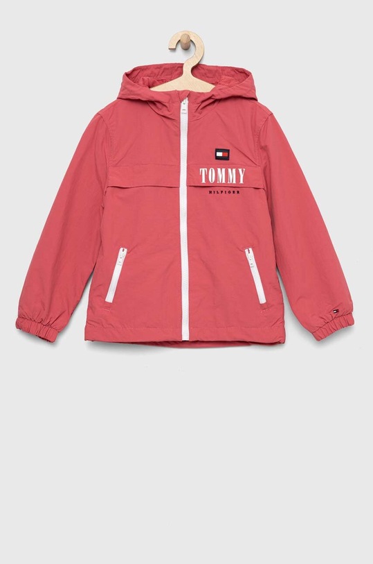Детско яке Tommy Hilfiger без изолация розов KS0KS00314.PPYX