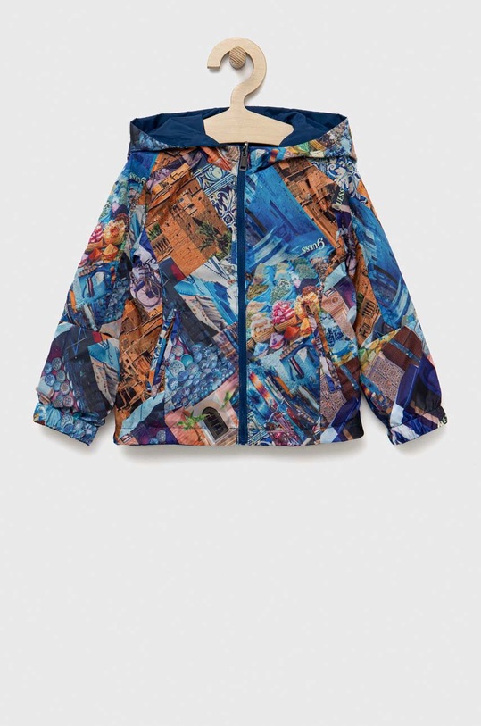 Детская двусторонняя куртка Guess N3GL00.WCFM0.PPYX голубой SS23