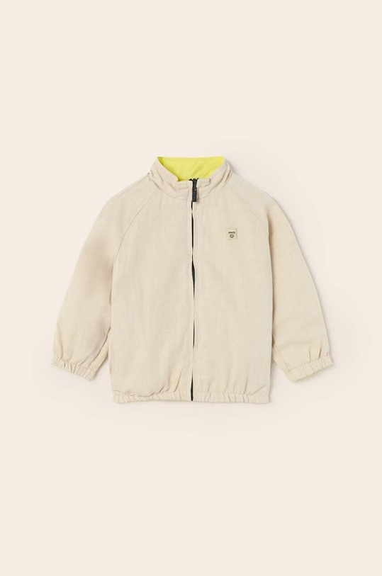 CHLAPEC Dětská oboustranná bunda Mayoral 1426.3D.BABY žlutá