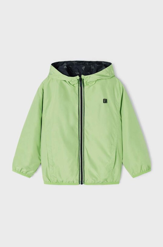 Dječja dvostrana jakna Mayoral 3464.5F.MINI zelena SS23