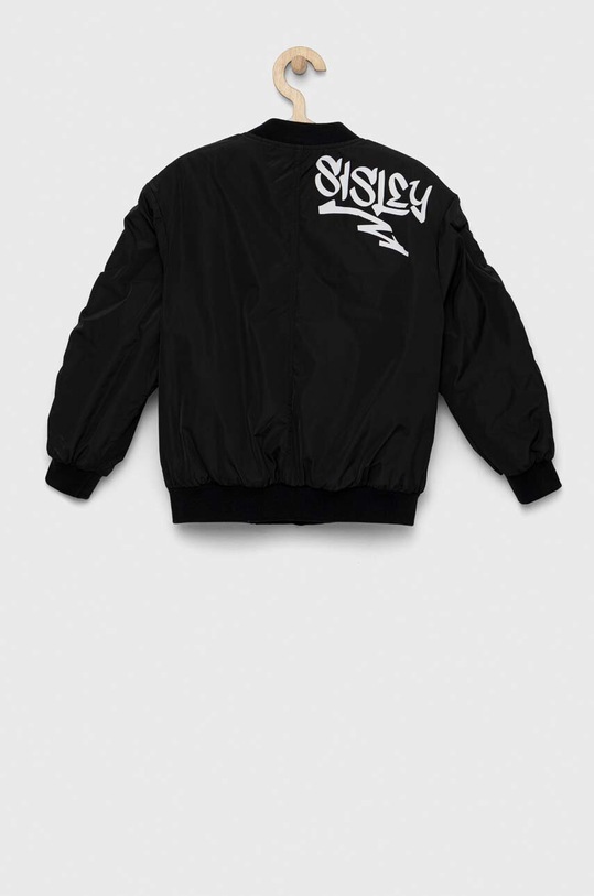 Момче Детско яке бомбър Sisley 2E9GYN00M.G.SEASONAL черен
