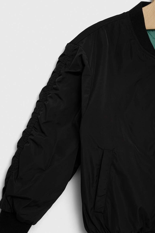 Sisley geaca bomber pentru copii negru 2E9GYN00M.G.SEASONAL