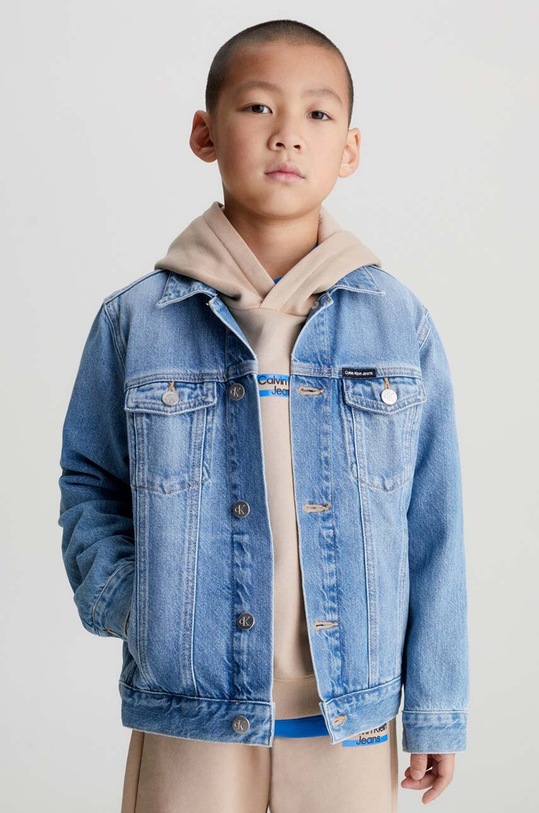 Дитяча джинсова куртка Calvin Klein Jeans IB0IB01654.PPYX