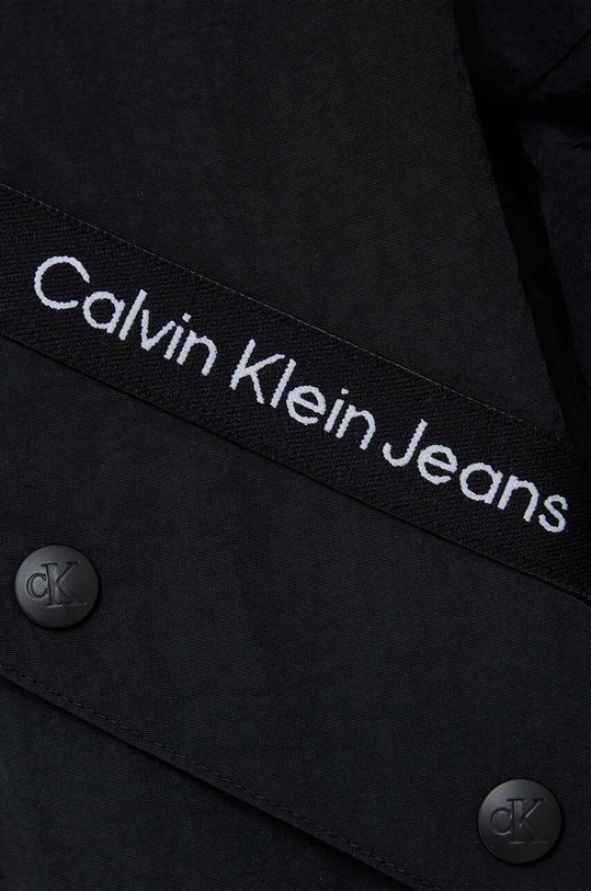 Calvin Klein Jeans kurtka dziecięca czarny IB0IB01662.PPYX