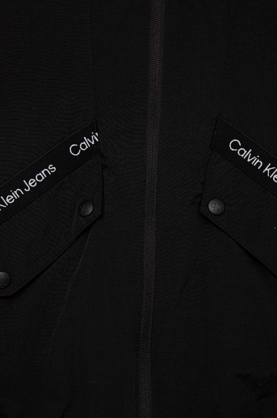 Calvin Klein Jeans kurtka dziecięca IB0IB01662.PPYX czarny