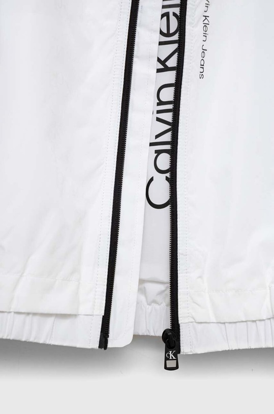 Detská bunda Calvin Klein Jeans IB0IB01657.PPYX biela