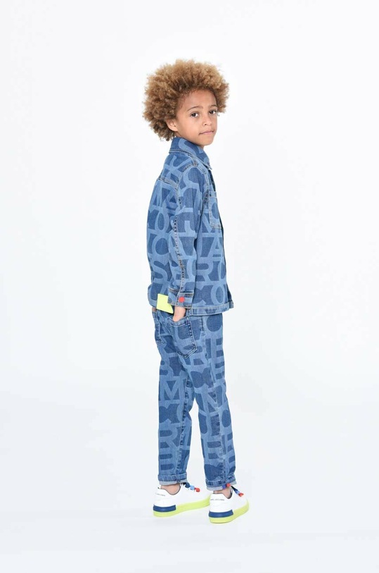 Marc Jacobs geacă din denim pentru copii W26129.126.150 gri