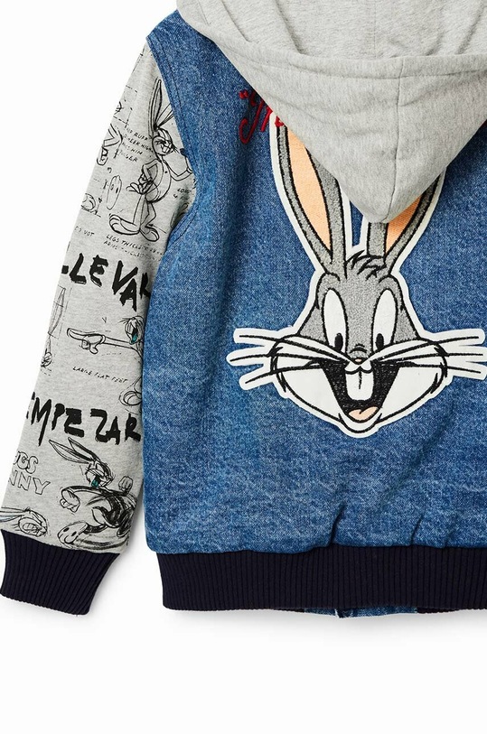 Детско яке бомбър Desigual Bugs Bunny 23SBED01 син