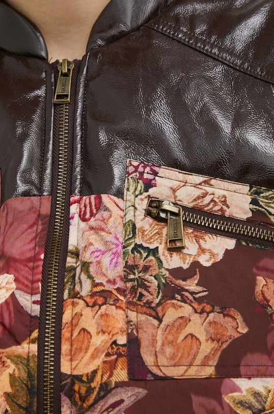 Guess kurtka W3RL17.WEL80 brązowy