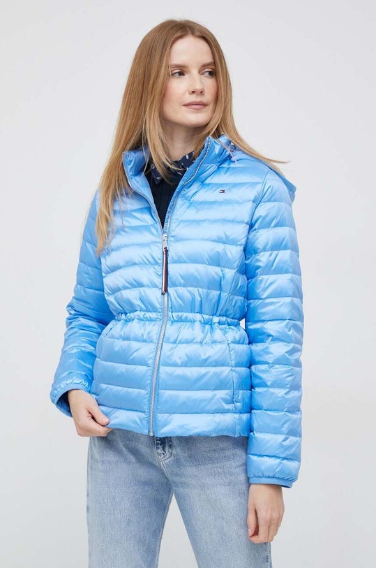 Tommy Hilfiger kurtka puchowa pozostałe niebieski WW0WW37264.PPYX