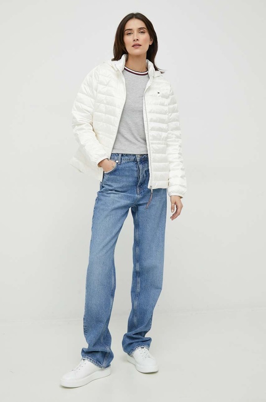 Tommy Hilfiger kurtka puchowa WW0WW37264.PPYX biały SS23