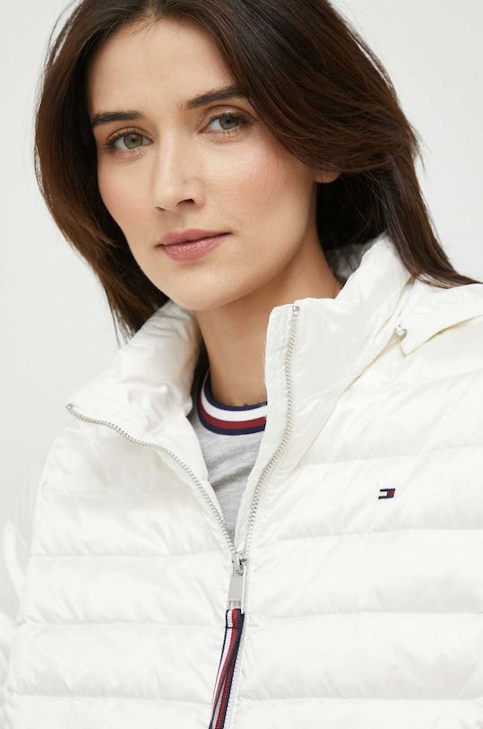 Tommy Hilfiger kurtka puchowa biały WW0WW37264.PPYX