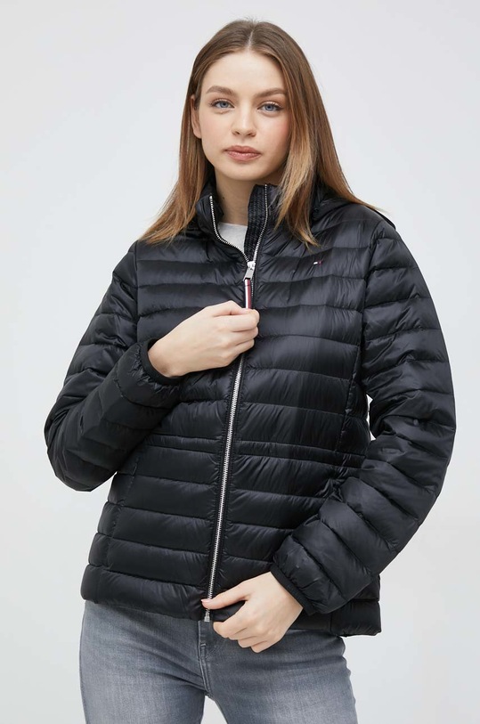 Tommy Hilfiger kurtka puchowa pozostałe czarny WW0WW37264.PPYX