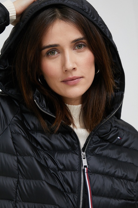 Tommy Hilfiger kurtka puchowa czarny WW0WW37307.PPYX
