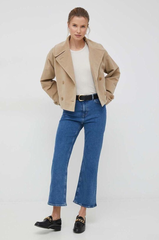 Jakna Tommy Hilfiger WW0WW37311.PPYX bež SS23