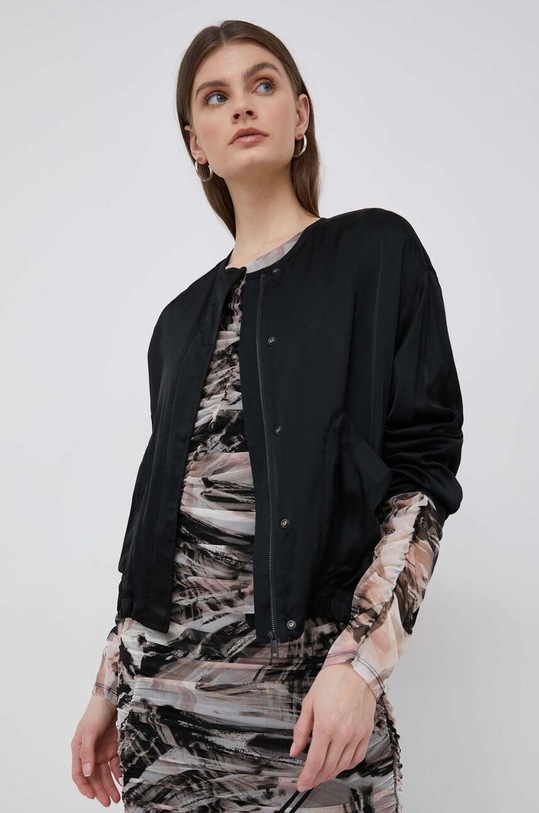 Bomber jakna Calvin Klein za prijelazno razdoblje crna K20K205173.PPYX