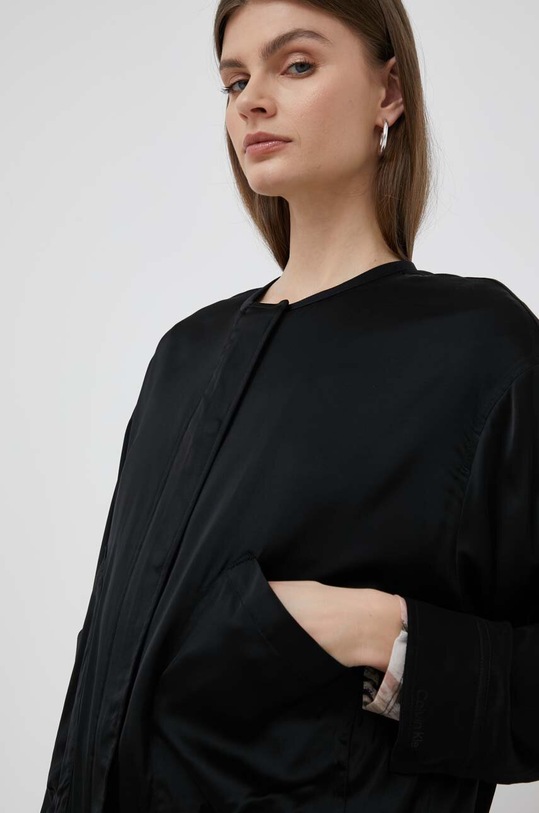 Bomber jakna Calvin Klein K20K205173.PPYX crna