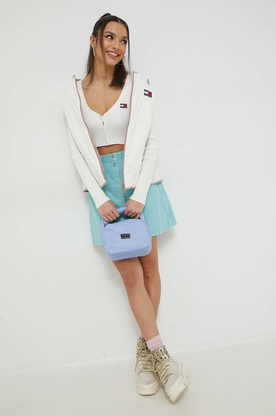 Oblečenie Obojstranná vesta Tommy Jeans DW0DW14934.PPYX béžová