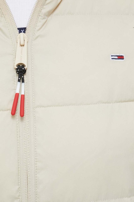 Péřová bunda Tommy Jeans DW0DW14929.PPYX béžová