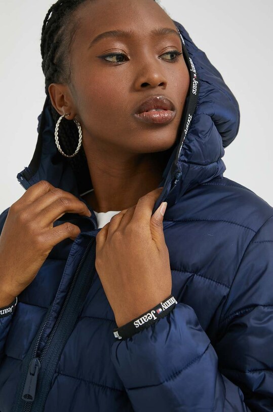 Tommy Jeans rövid kabát DW0DW15168.PPYX sötétkék