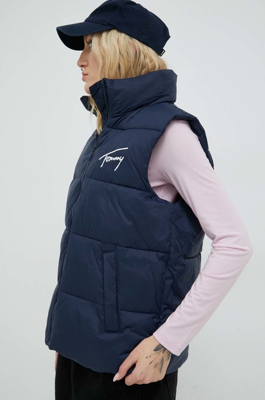 Brezrokavnik Tommy Jeans Drugo mornarsko modra DW0DW14946.PPYX