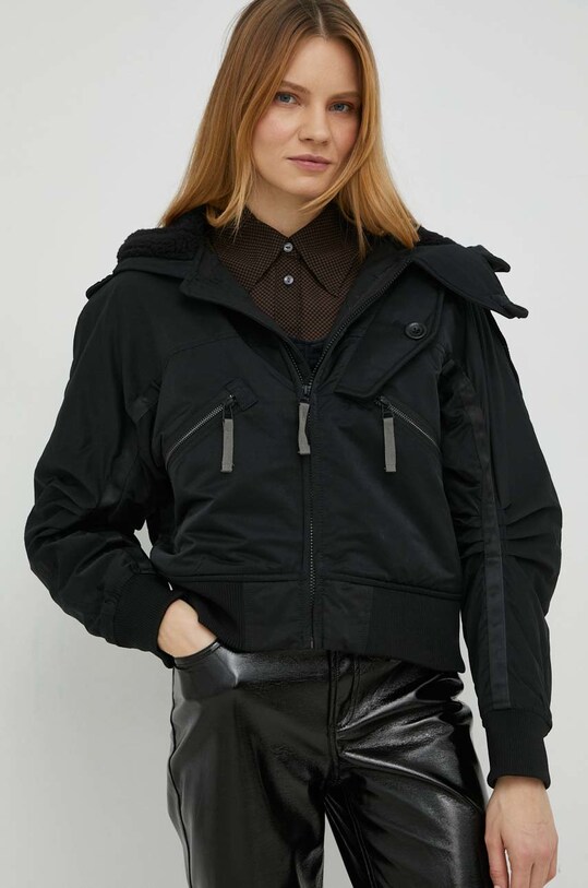 Bunda G-Star oversize čierna D22026.D198