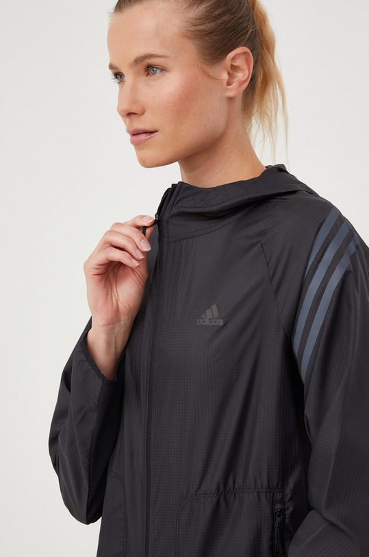 Běžecká bunda adidas Performance Run Icons černá HC7976