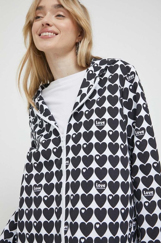 Bunda Love Moschino nezateplené bílá W.H.830.00.T.463A