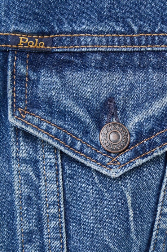 Polo Ralph Lauren kurtka jeansowa 211890141 granatowy