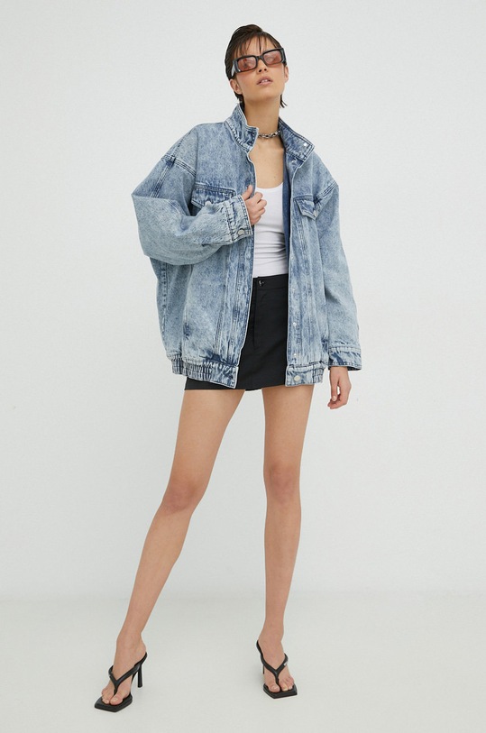 Rifľová bunda Gestuz Kandra 10906839 modrá SS23