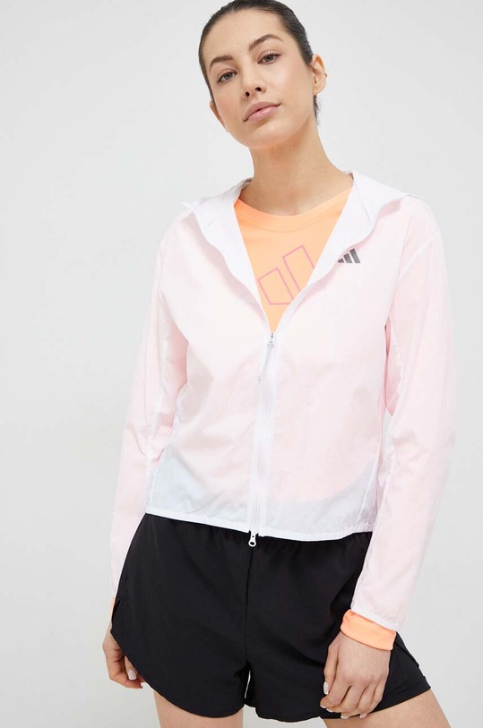 Větrovka adidas Performance Run It nezateplené bílá HR9912