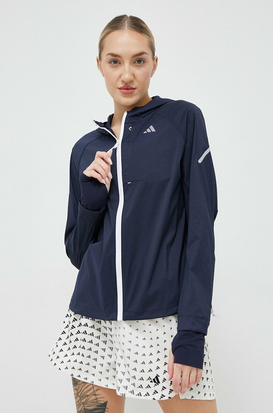 adidas Performance wiatrówka Fast granatowy HY2516