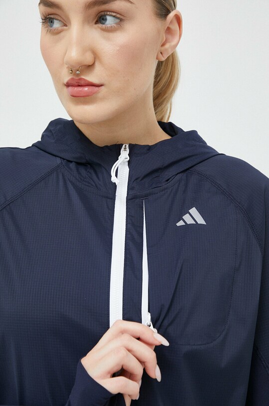 adidas Performance wiatrówka Fast HY2516 granatowy
