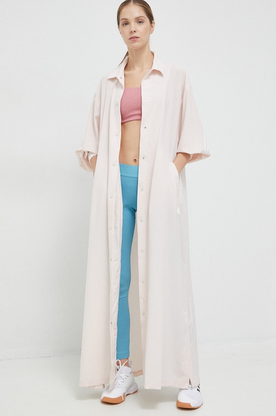 adidas płaszcz IB4249 różowy SS23