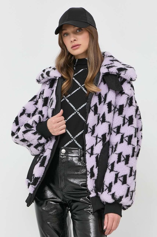 Karl Lagerfeld bluza imprimeu multicolor 230W1503