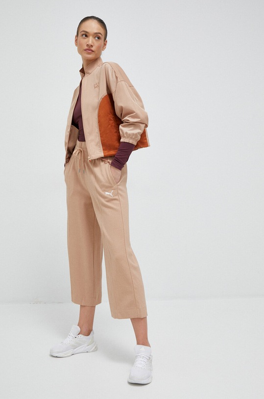 Puma kurtka 538355 brązowy SS23