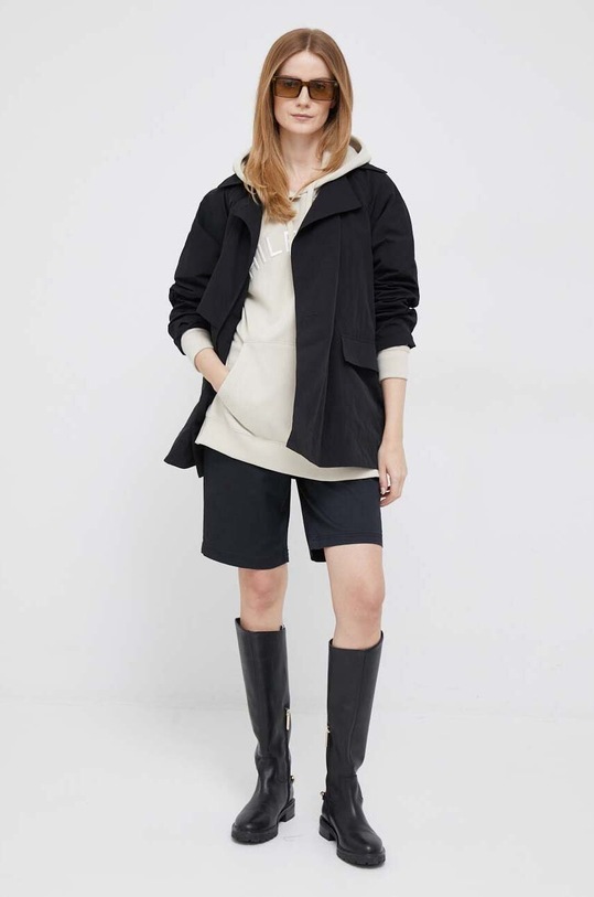 Dkny trencz P2KJ1Q72 czarny SS23