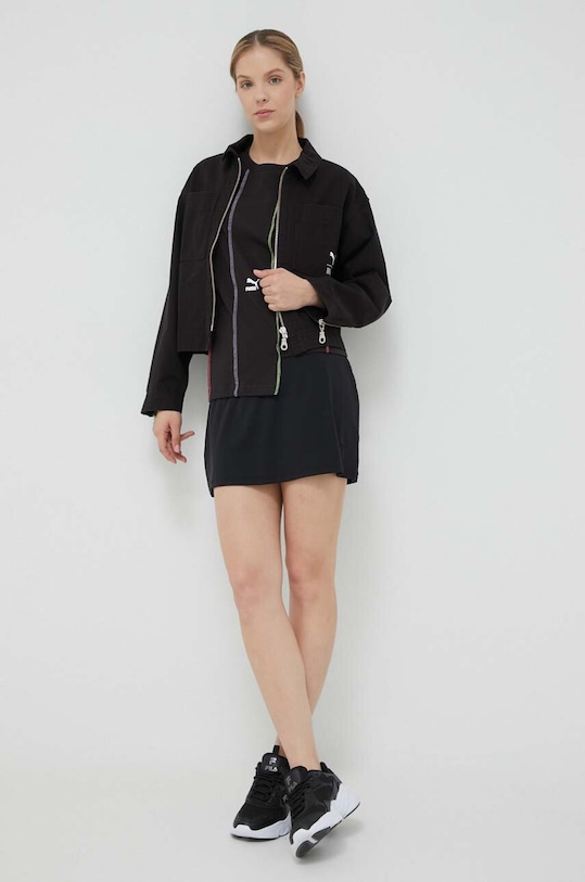 Rifľová bunda Puma X The Ragged Priest 539129 čierna SS23