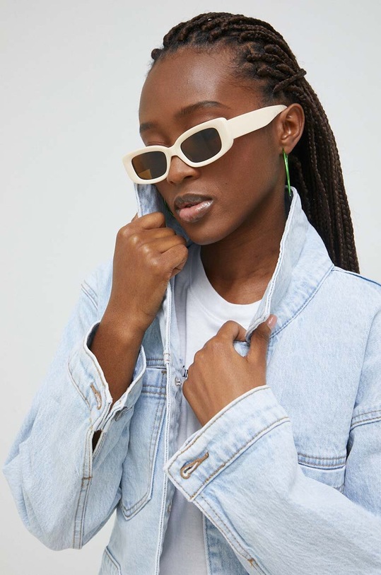 Džínová bunda Abercrombie & Fitch modrá KI144.3042.280