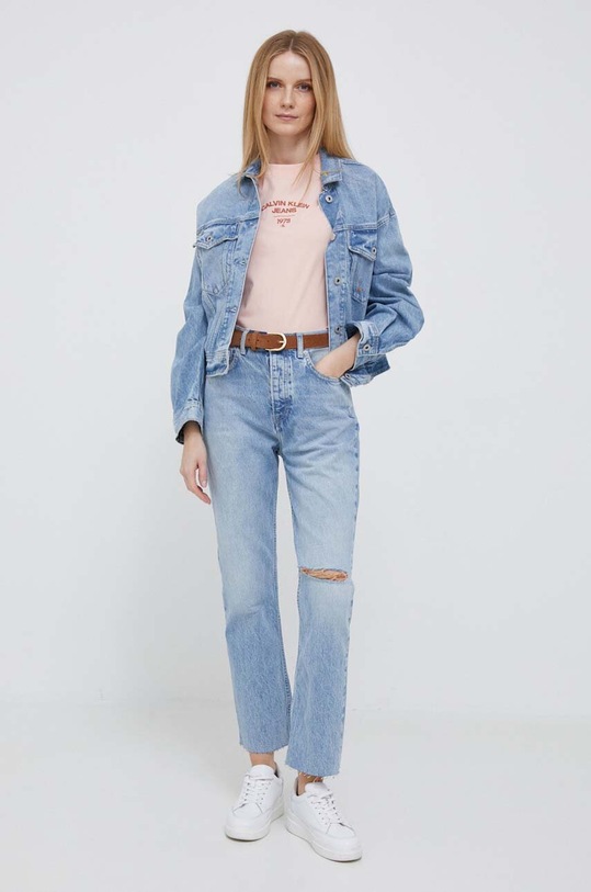 Дънково яке Pepe Jeans Turner Rainbow PL402189.000 син SS23