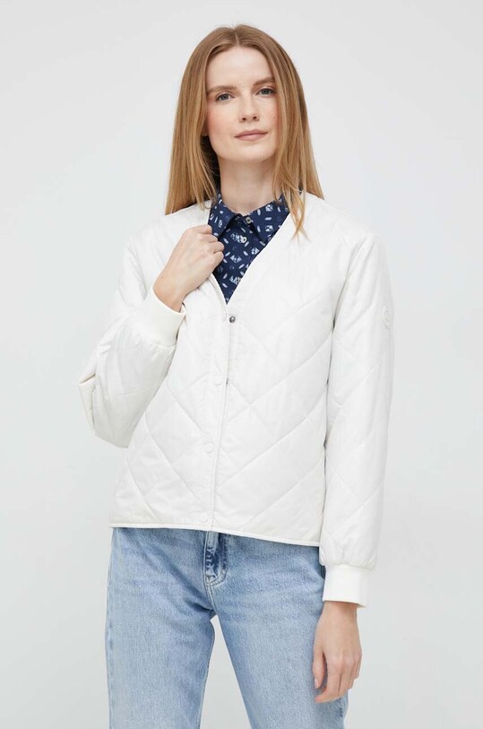 Pepe Jeans kurtka bez kaptura beżowy PL402172.808